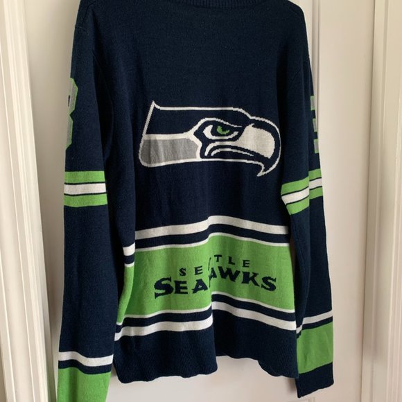 Seattle Seahawks NFL Team Apparel Sweater -XL - Picture 4 of 6
